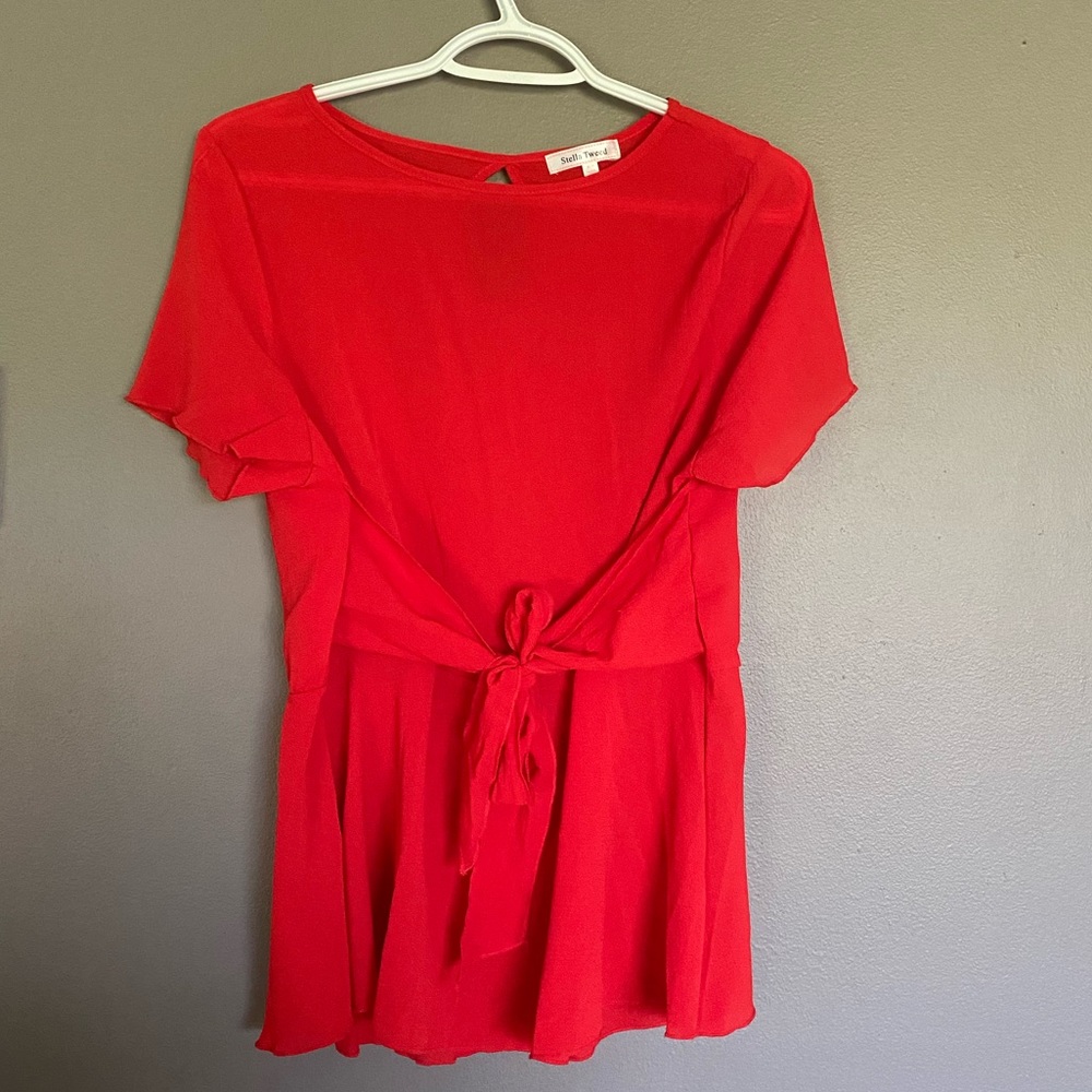 Stella Tweed Top